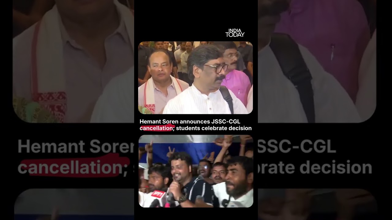 JSSC-CGL Exam Cancelled: Jharkhand Aspirants Celebrate After Hemant Soren Accepts Demands