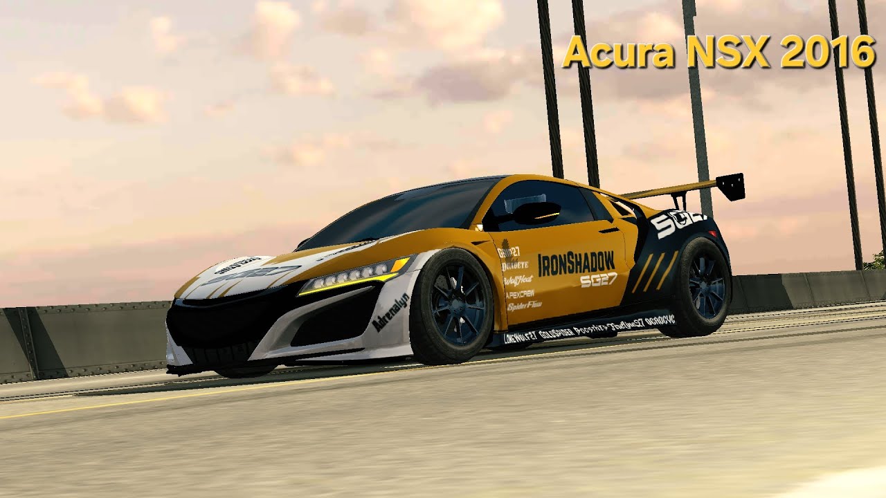 Acura NSX 2016 | Custom Racing Livery Build