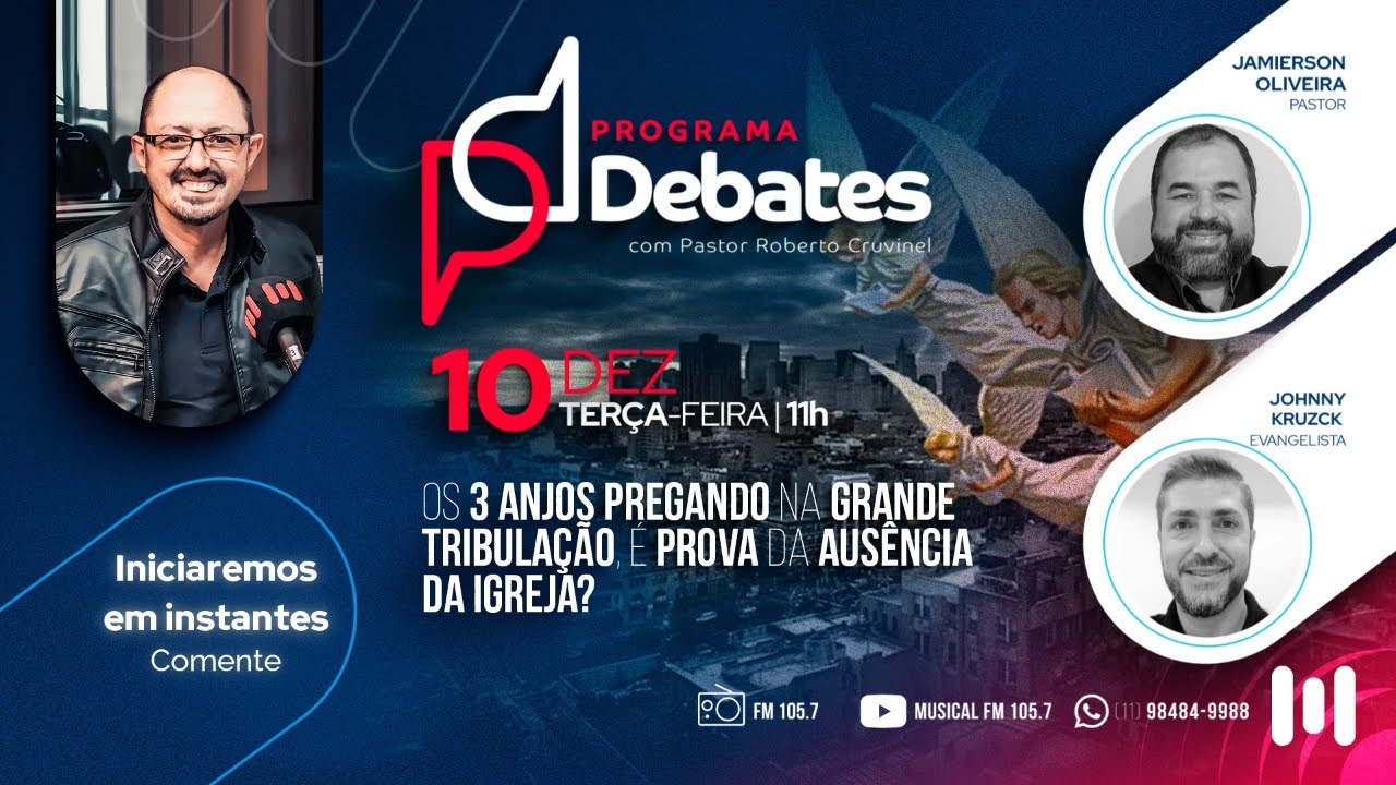 Os 3 anjos pregando na grande tribulação, é prova da ausência da Igreja?