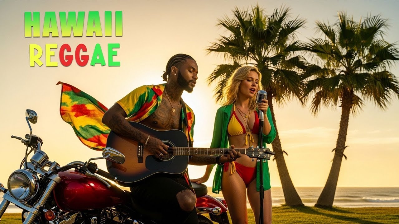 🌊 Aloha Chill Reggae – Relaxing Hawaiian Grooves for Peaceful Island 🌴