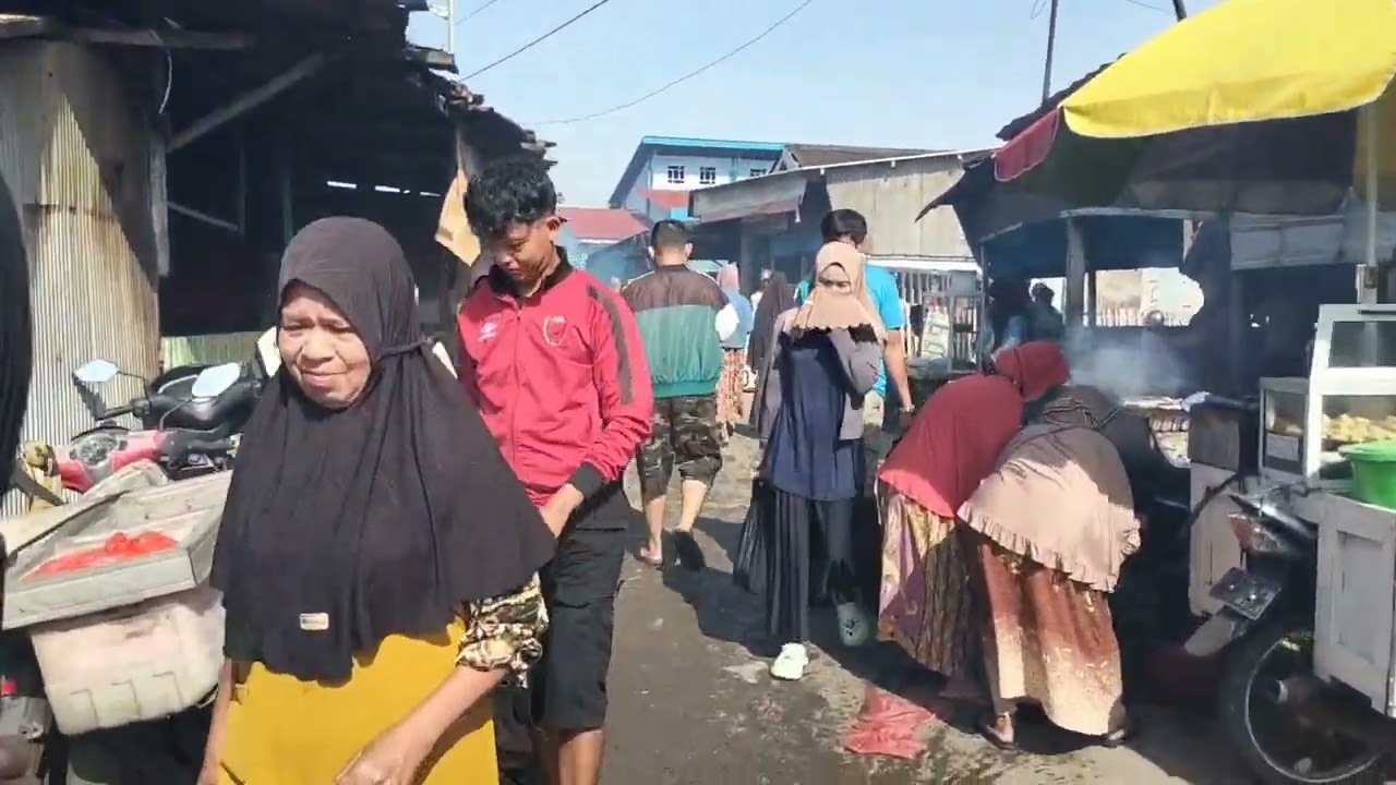 KEPASAR BEBA LAGI BELI UDANG DAN SEDIKIT IKAN UNTUK STOK 1 MINGGU
