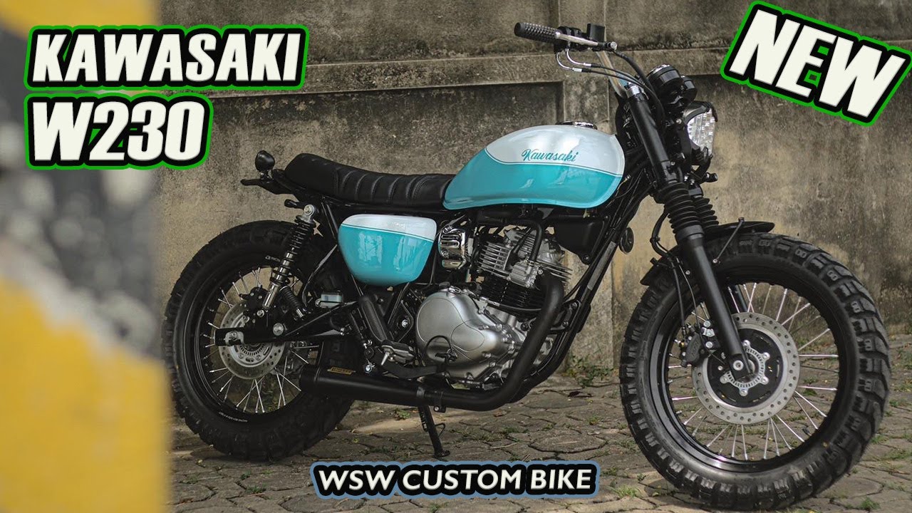 EP202[SUBTITLE] รีวิว NEW KAWASAKI W230 จับน้องใหม่ล่าสุด มาจัดเต็มสไตล์ WSW CUSTOMBIKE