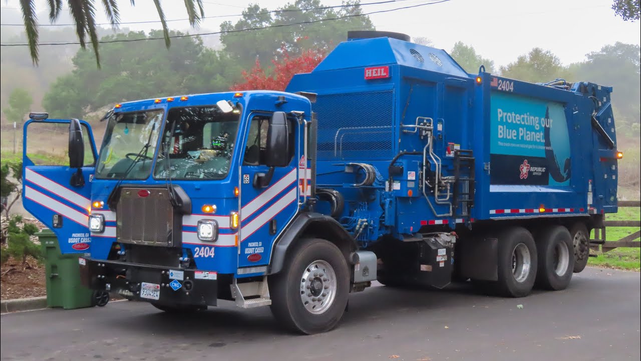 2025 Peterbilt 520 Heil DP Rapid Rail- Republic Services of Pacheco