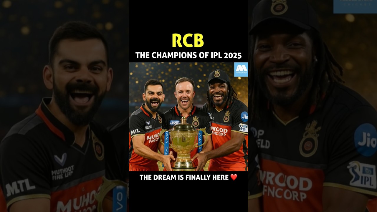 RCB champion 🏆