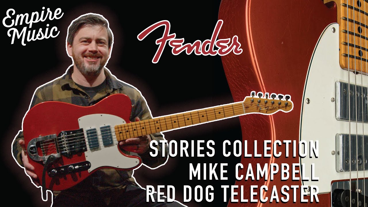 ПЕРВЫЙ ВЗГЛЯД - Fender Mike Campbell Red Dog Telecaster - EMPIRE MUSIC