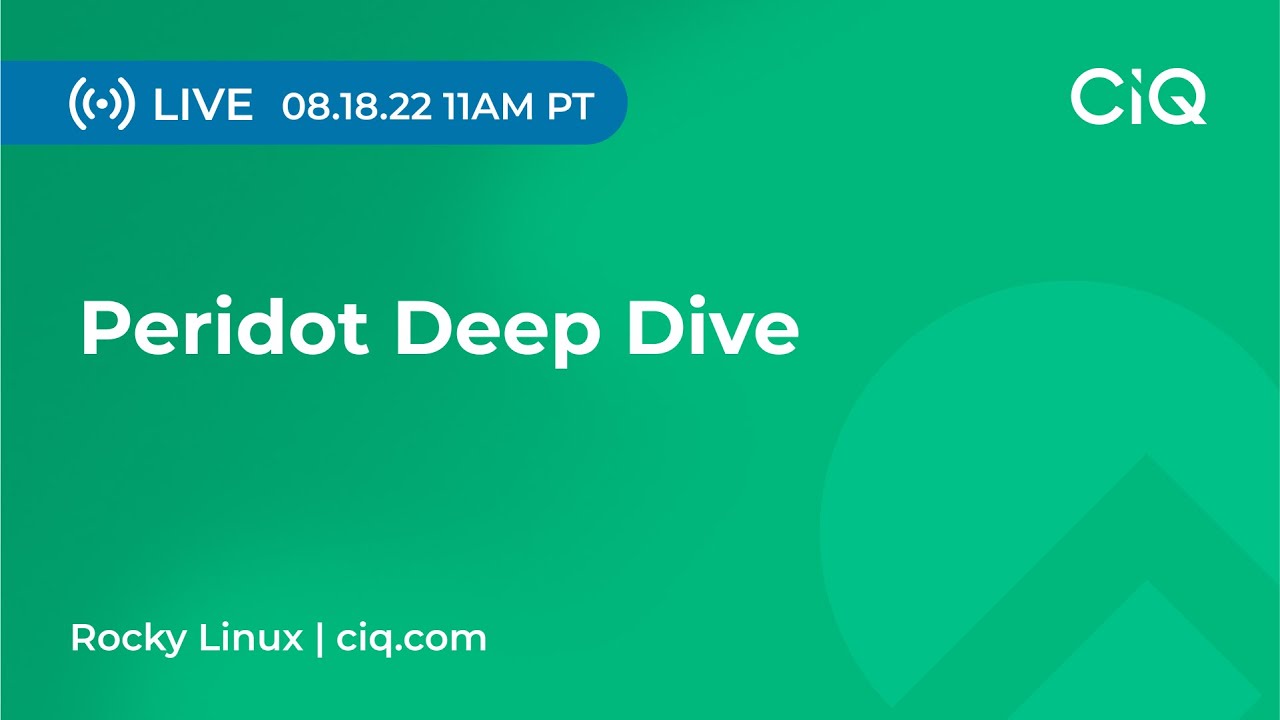Peridot Deep Dive