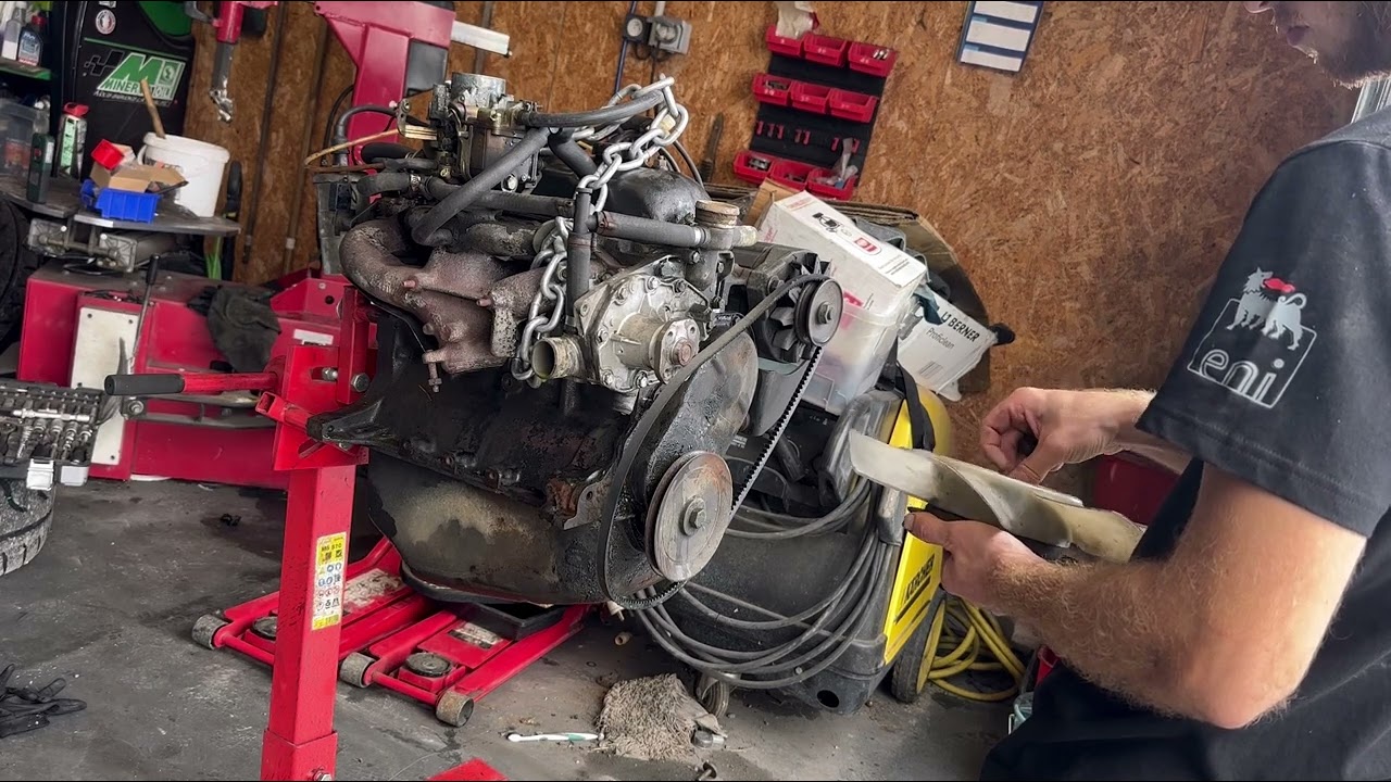 [Ep3] Renault 12 tl. Dépeçage moteur