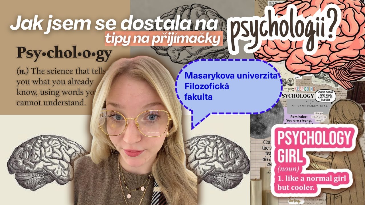 Jak jsem se dostala na PSYCHOLOGII? tipy jak uspět na přijímačkách / 30 minutový yapping :))