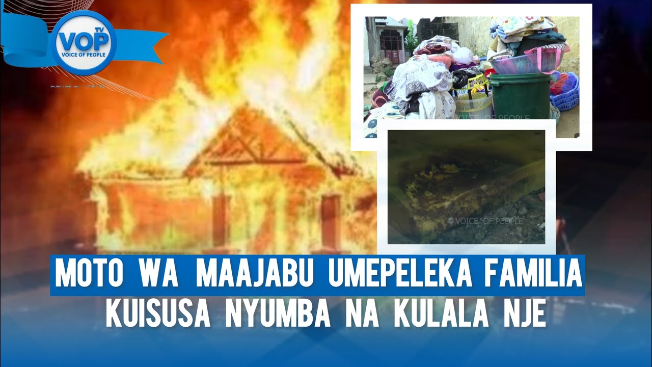 HATARI:HUU HAPA MKASA MZIMA WA MOTO WA AJABU (FUONI KIMARA) ZANZIBAR
