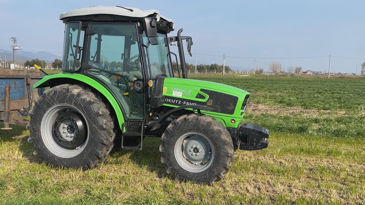 23) Türkiye'de ilk Deutz Fahr 4055 E Plus Tanıtım