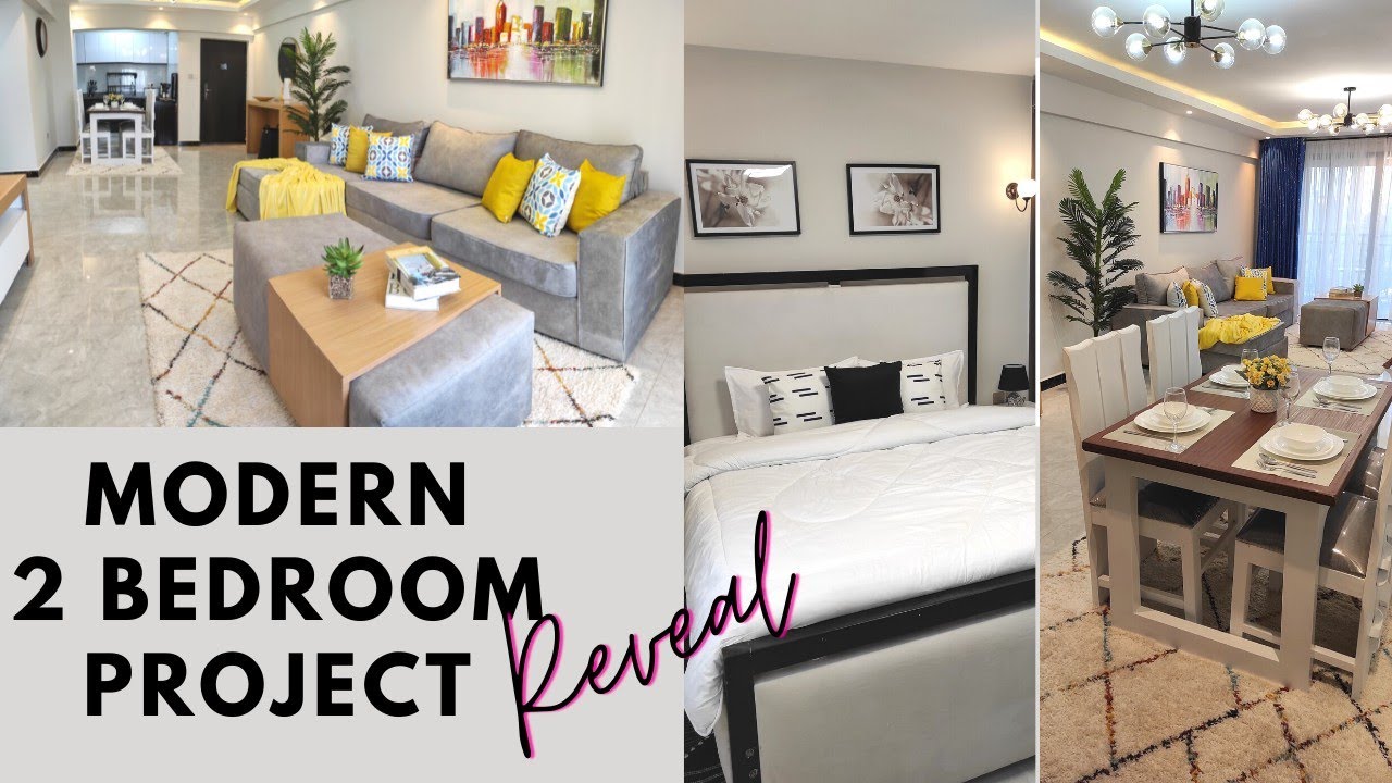 FULL HOME MAKEOVER // MODERN 2 BEDROOM PROJECT REVEAL  // We TOTALLY Transformed this Home