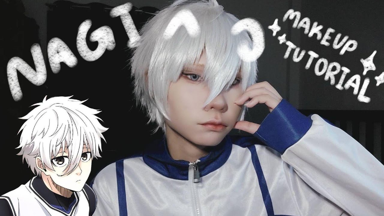 MAKEUP TUTORIAL - NAGI SEISHIRO | BLUE LOCK | S9coser🐾