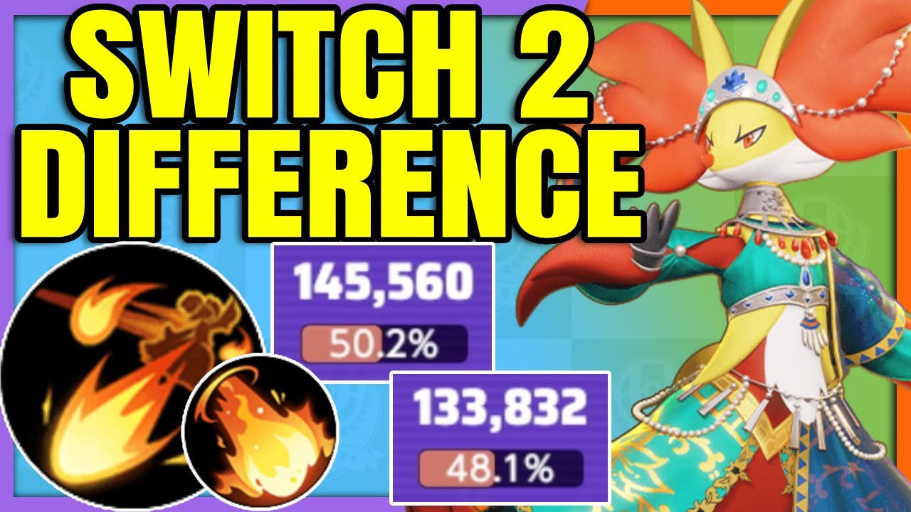 I had to play this DELPHOX BUILD on the New Switch 2 | Pokemon Unite