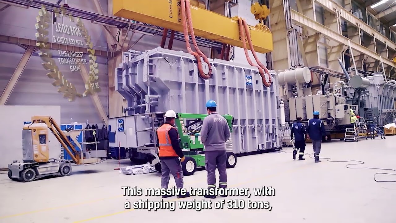The Journey of The Largest Power Transformer Bank