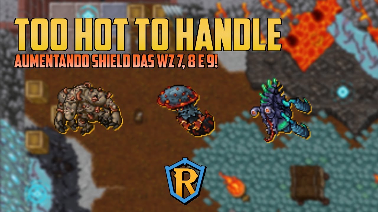 RUBINOT - TASKS WARZONE 7 E 8 - AUMENTO DE SHIELD