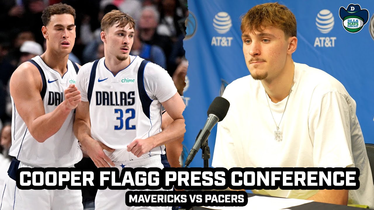 Cooper Flagg On Mavericks PERSEVERING Through Anthony Davis Injury For WIN vs Pacers