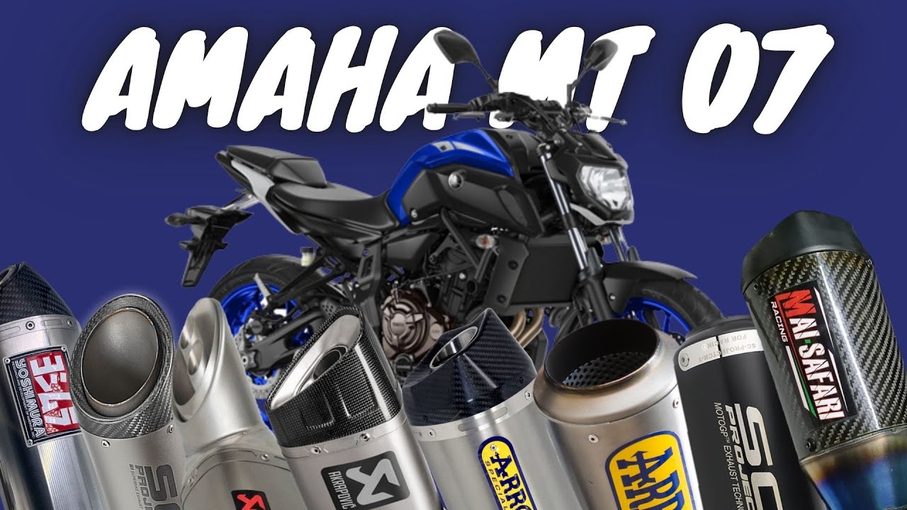 เสียงท่อ YAMAHA MT07 (exhaust sound)