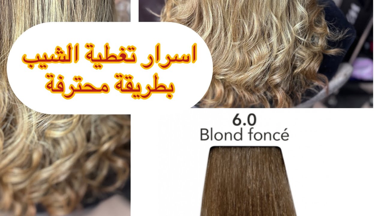 تعلمي  اسرار تغطية الشيب وحدك في دار كحلاقة محترفة