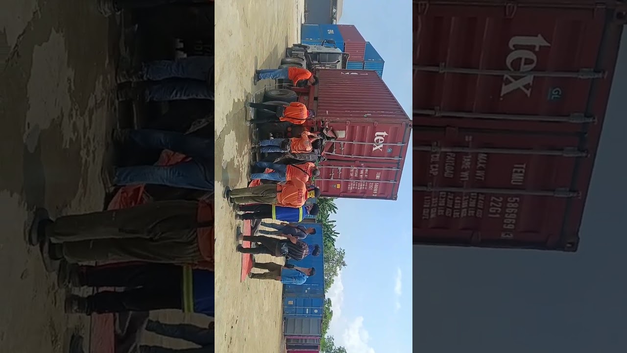 Berunding cara tutup lubang container bocor guys
