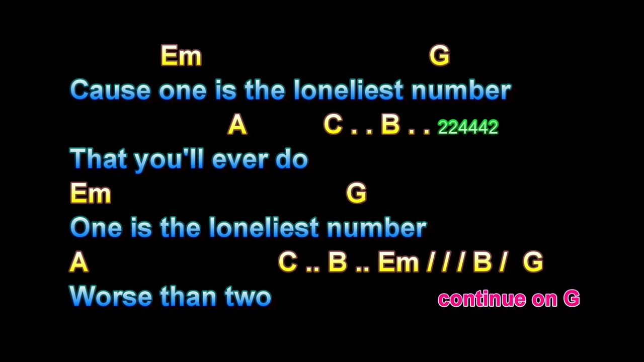 One Is The Loneliest Number, Three Dog Night