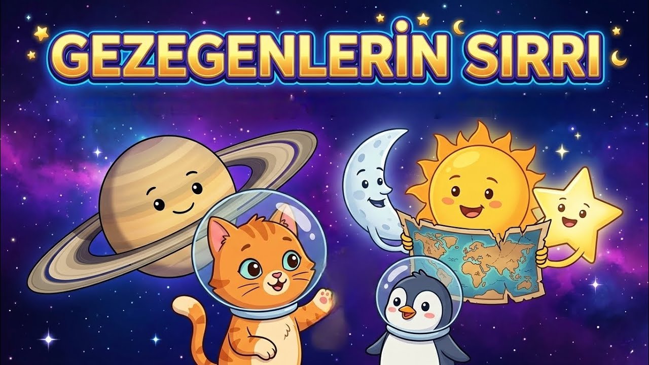 Animasyonla gezegenlerin sırları 