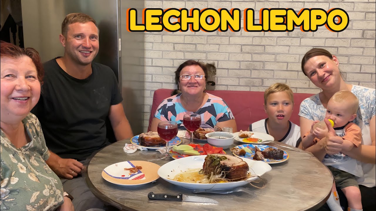 MY FAMILY IS SHOCKED BY FILIPINO LECHON LIEMPO! Best pork belly ever!