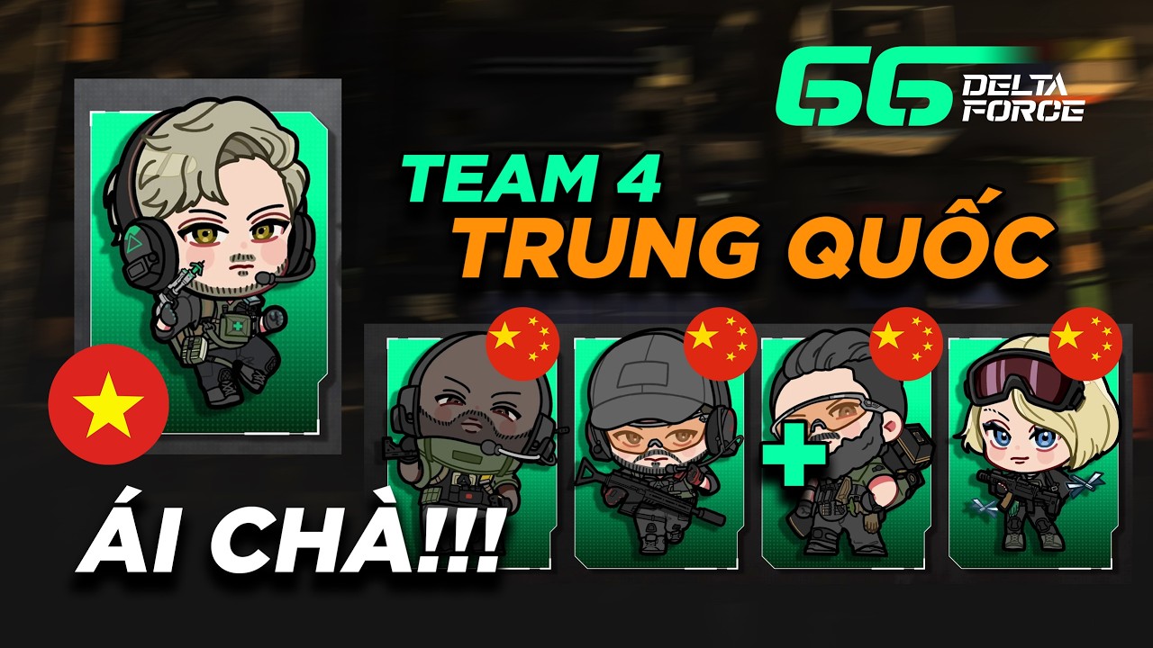 #deltaforce (Full Game) Gặp Team 4 Trung Quốc Lái Máy Bay Siêu Đỉnh Nhưng... | 66 Delta Force (VN) 🔥