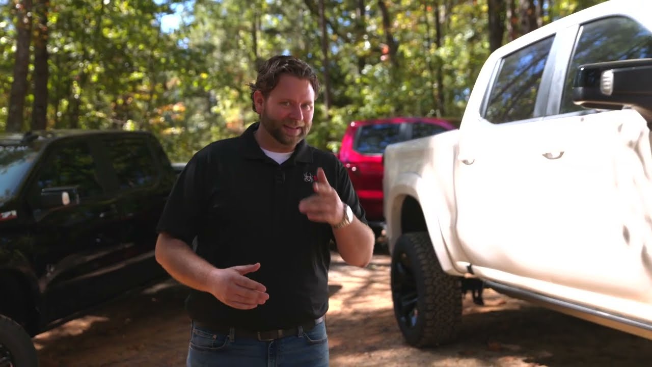 Black Widow Chevy Silverado 1500 Full Walk Around
