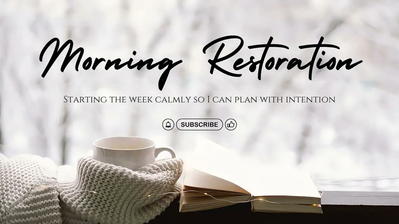 Morning Restoration | Starting the Week Calmly & Intentionally