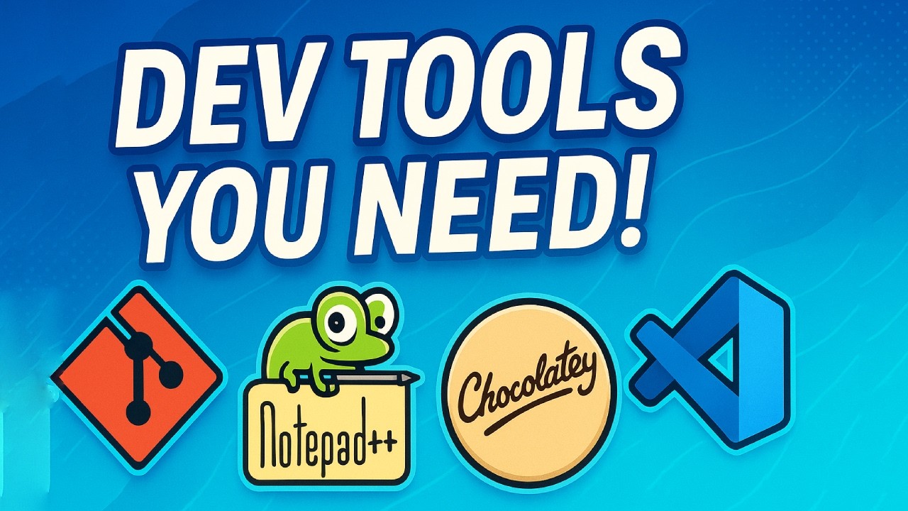 💻 Top 10 Must-Have Free Tools for Windows Developers