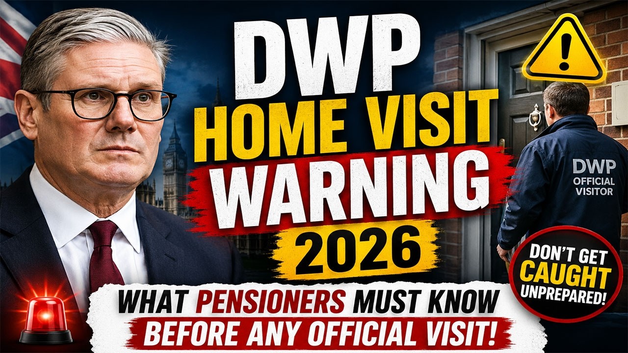 ПРЕДУПРЕЖДЕНИЕ О ДОМАШНИХ ВИЗИТАХ DWP В 2026 ГОДУ: Что пенсионеры должны знать перед любым официа...