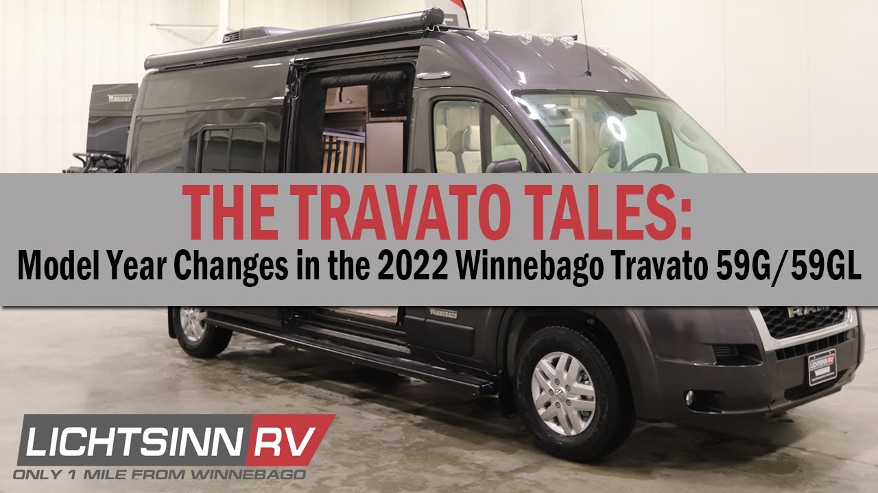 LichtsinnRV.com - What's New? Model Year Changes in the 2022 Winnebago Travato 59G/59GL