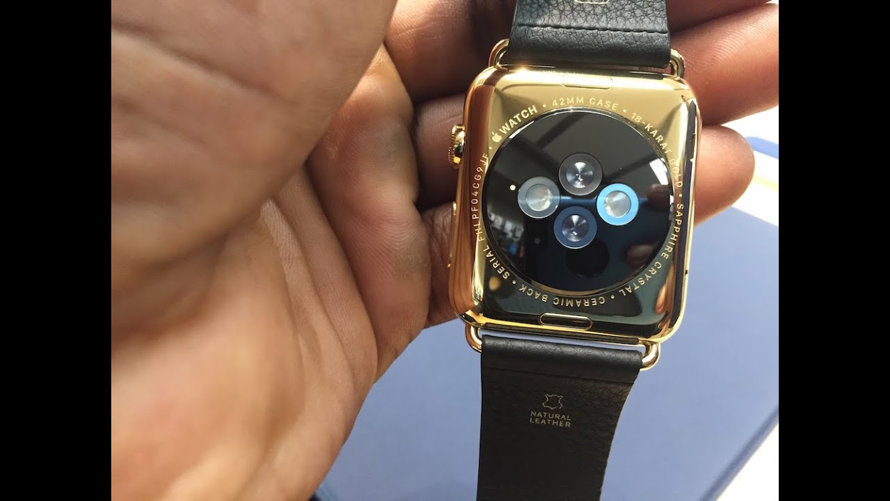 Apple Watch Edition 18-K Gold Unboxing & Hands On, Is It Worth 17K?