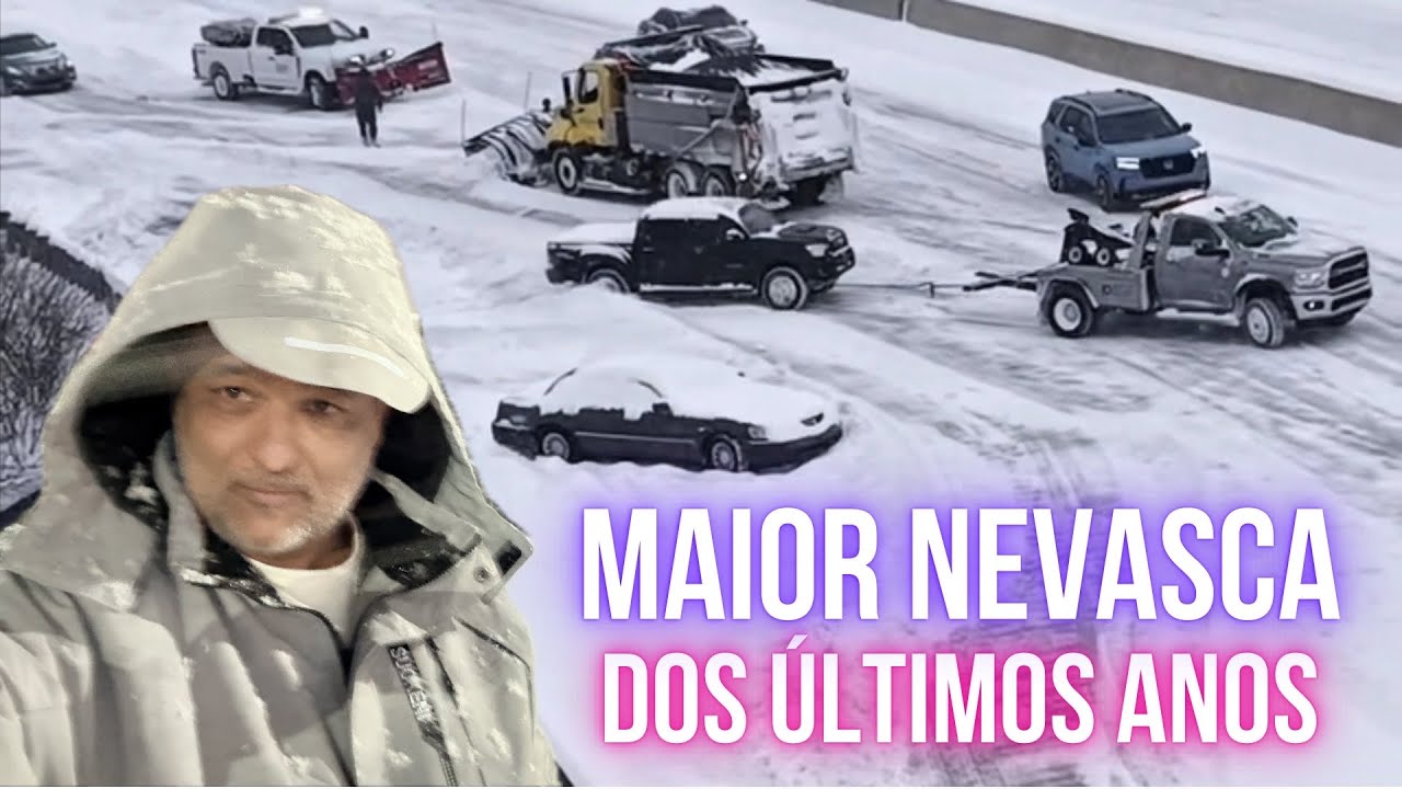 A maior nevasca dos últimos anos nos Estados Unidos
