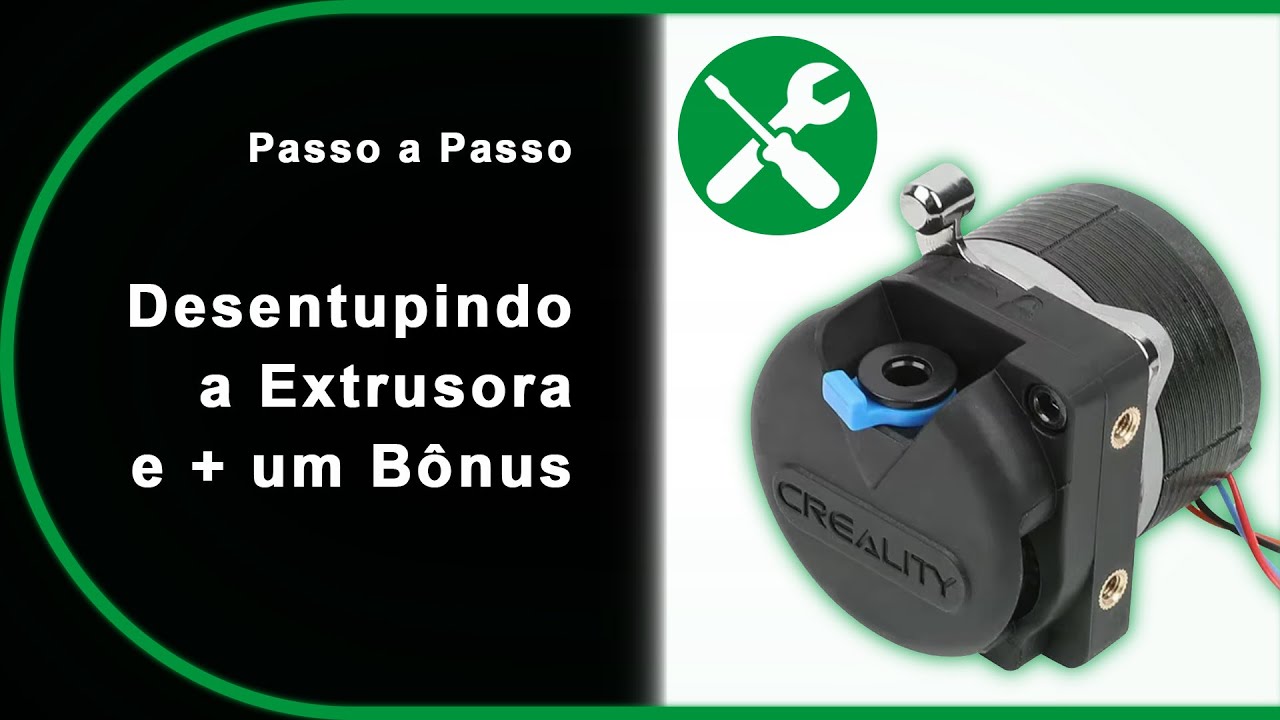 Como Resolver o Emperramento da Extrusora da Creality K1 e Upgrade Bônus
