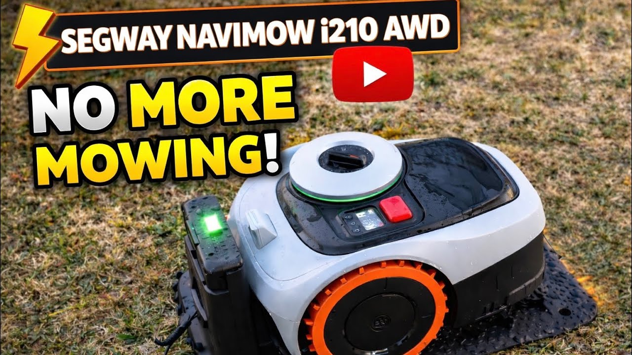 I Tried the Segway Navimow i210 AWD… Mind Blown 🤯