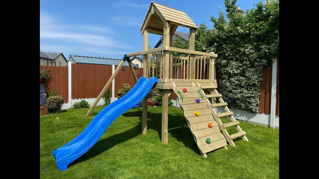 The Junior Play Tower &ndash; Kids Outdoor Play Equipment in Ireland
