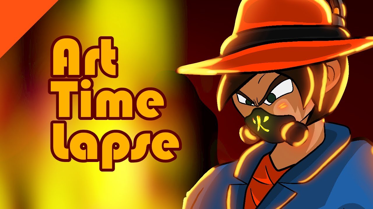 New Channel Mascot - Art Time Lapse