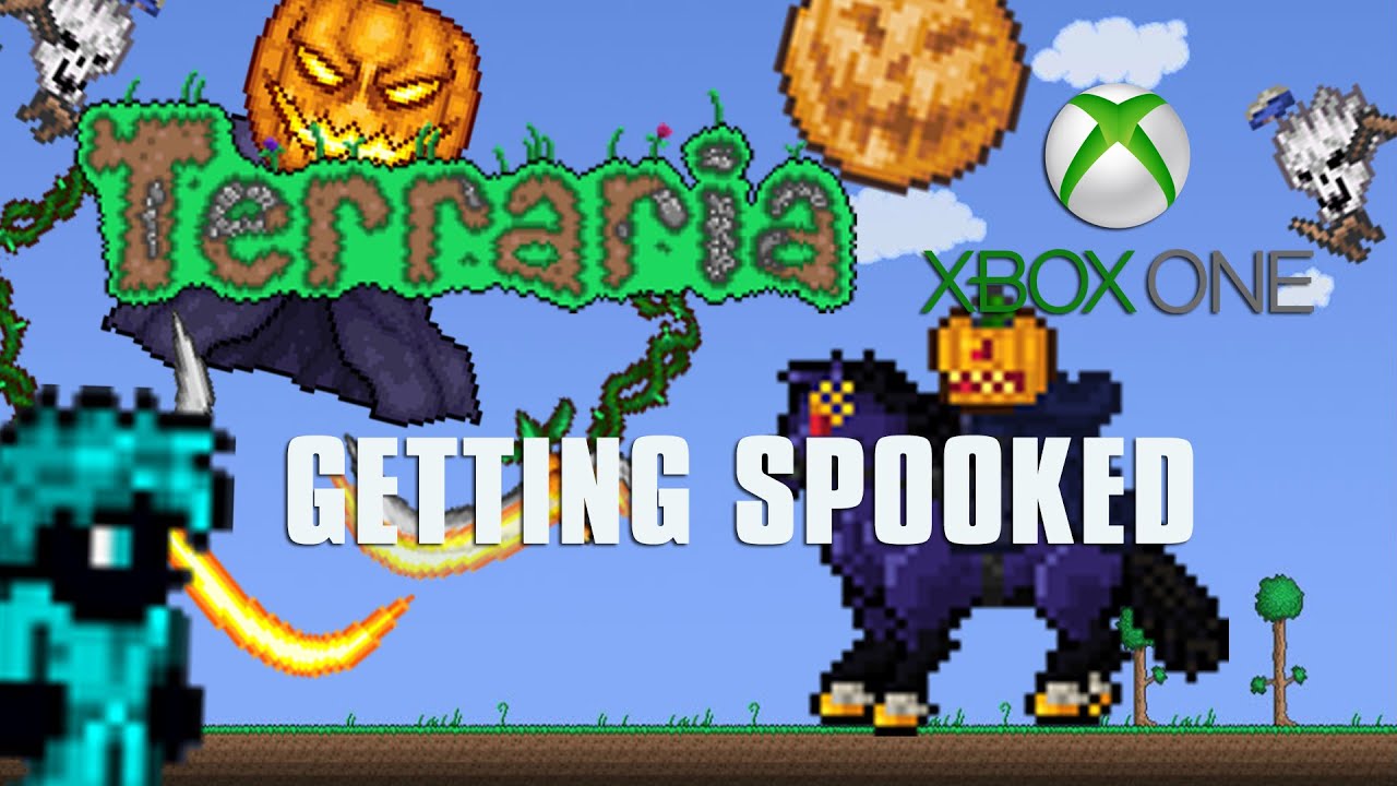 Terraria Xbox One Let's Play -  Getting Spooked  [37]