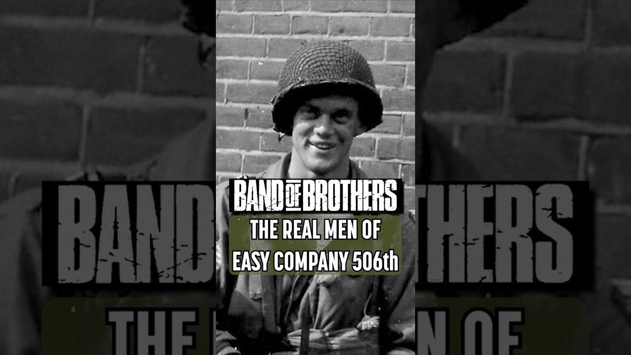 The Real Men of Easy Company - Band of Brothers #shorts