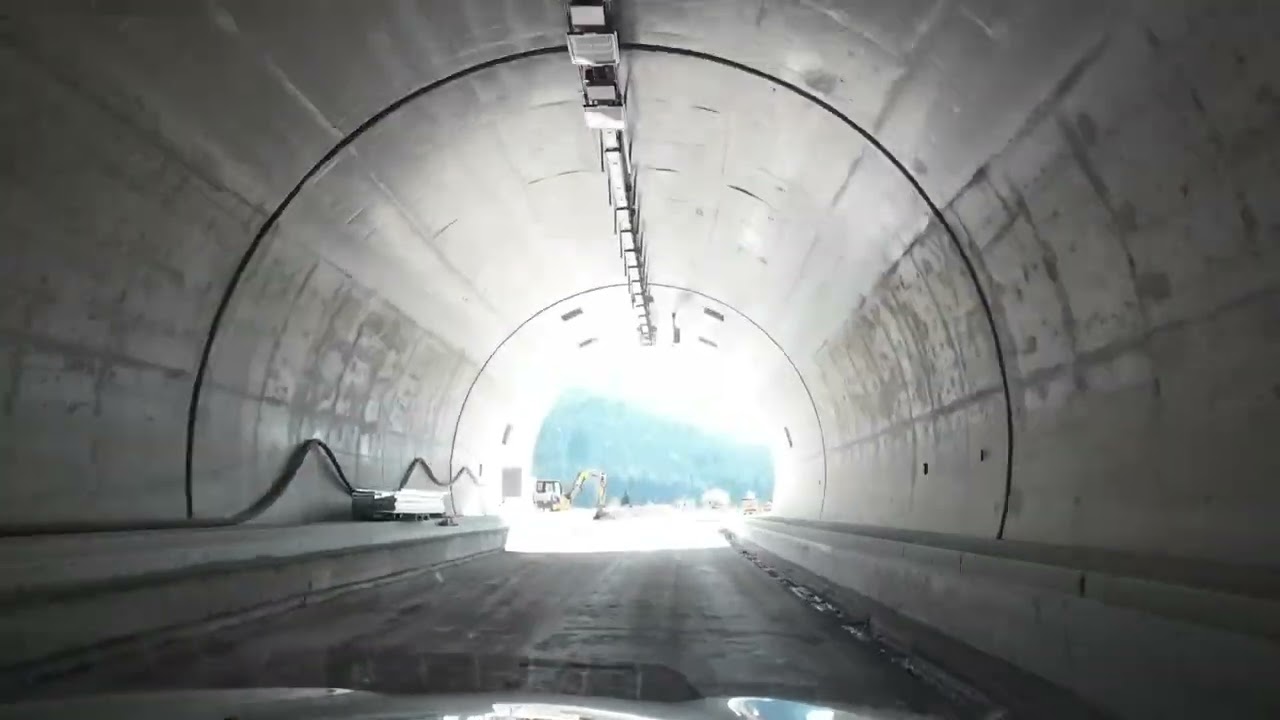 D1 H-I tunel čebrať križovatka Likavka - šachty Lisková