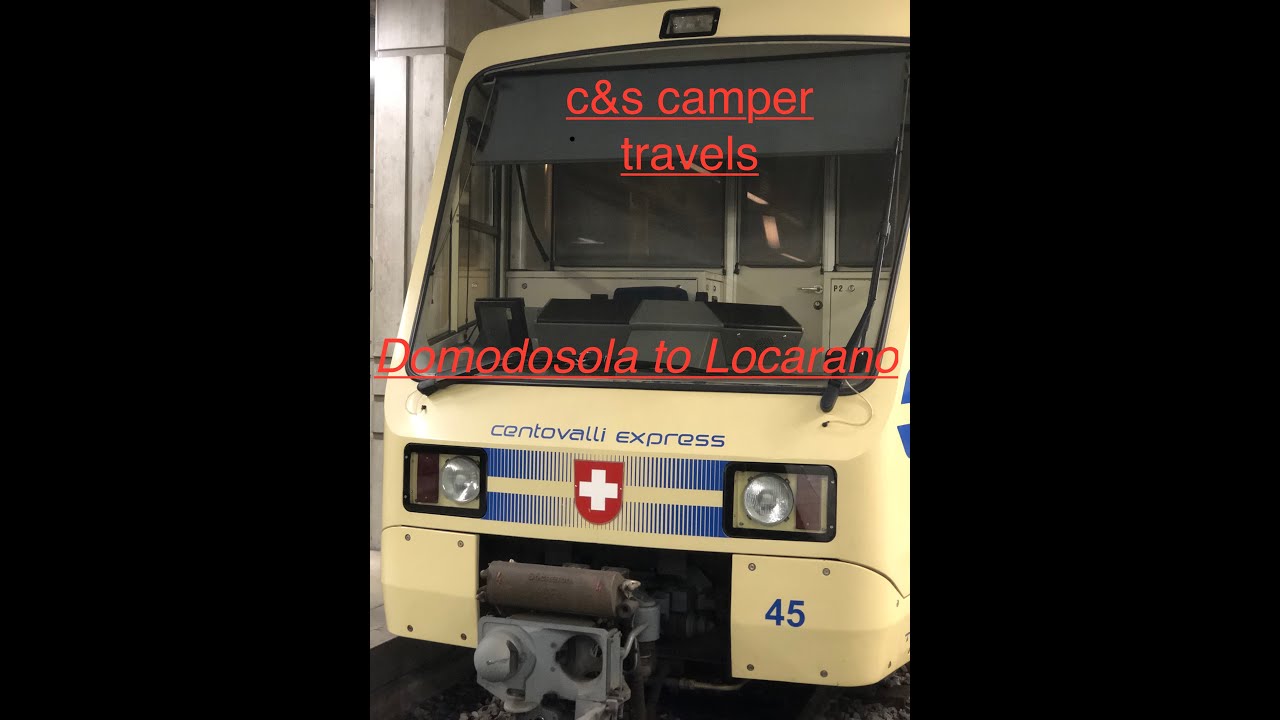 Treno Ferovia Vigezzina Centovalli. Domodossola to Locarno