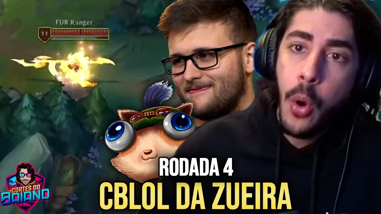 BAIANO REAGINDO AO BRONZIOCRE: CBLOL DA ZUEIRA RODADA 4 | React
