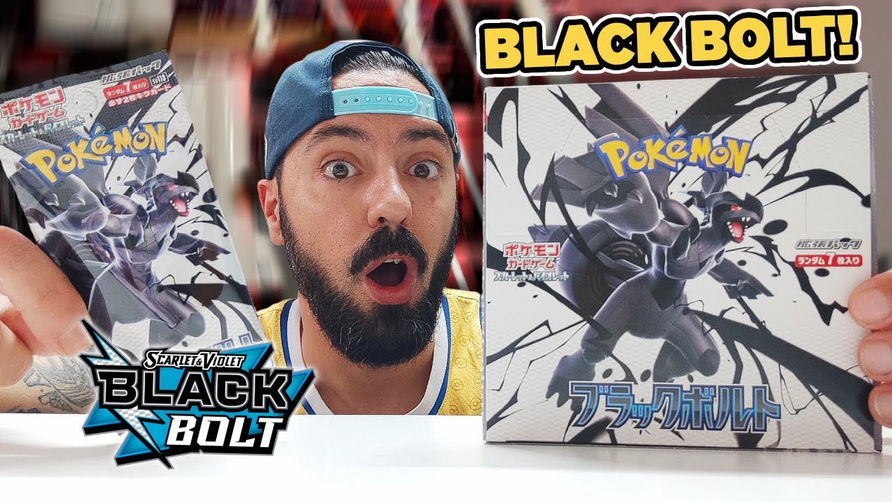 LLEGAN LOS POKÉMON DE UNOVA! ABRO LA BOOSTER BOX DE BLACK BOLT Y NO SALE MAL! - CARTAS POKEMON 2025
