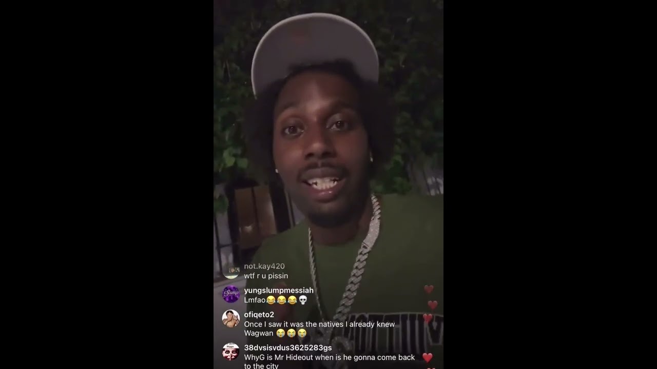 WhyG On Live Talking About Flippa GGG Beef