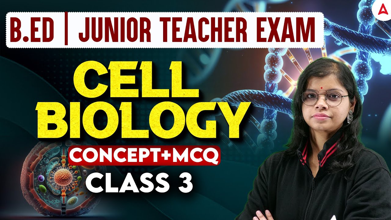 Odisha B.ed / Junior Teacher Exam Preparation | Cell Biology MCQs #3 by Analisa Maam