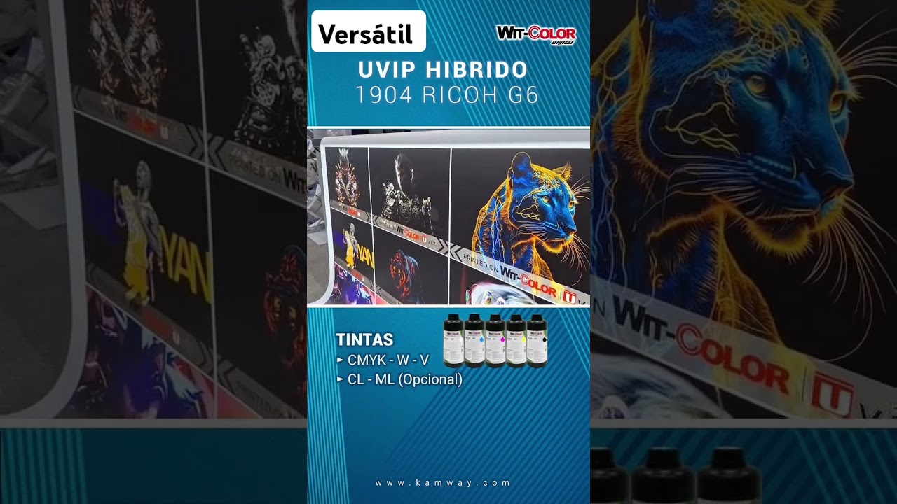 IMPRESORA UV HIBRIDO  PARA MATERIALES RIGIDOS Y FLEXIBLE