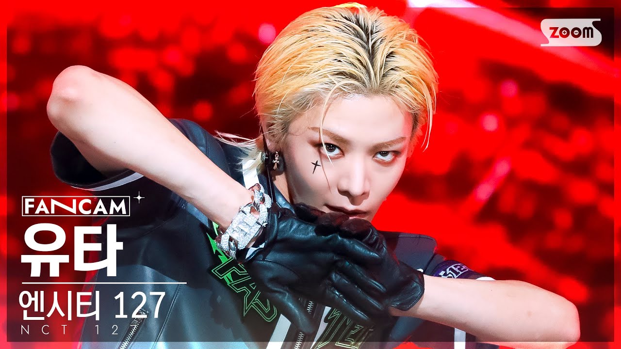 [안방1열 직캠4K] 엔시티 127 유타 'Faster' (NCT 127 YUTA FanCam) @SBS Inkigayo 221002