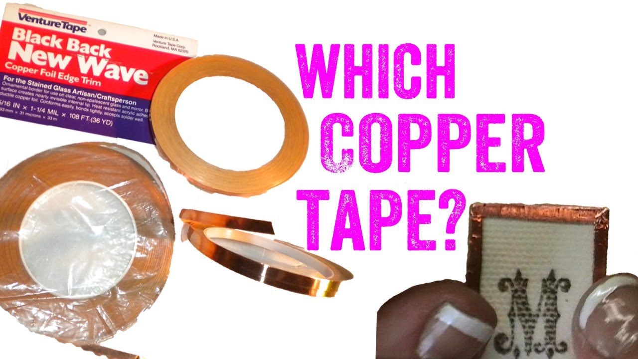 Copper Foil for Soldering Glass Pendants Jewelry