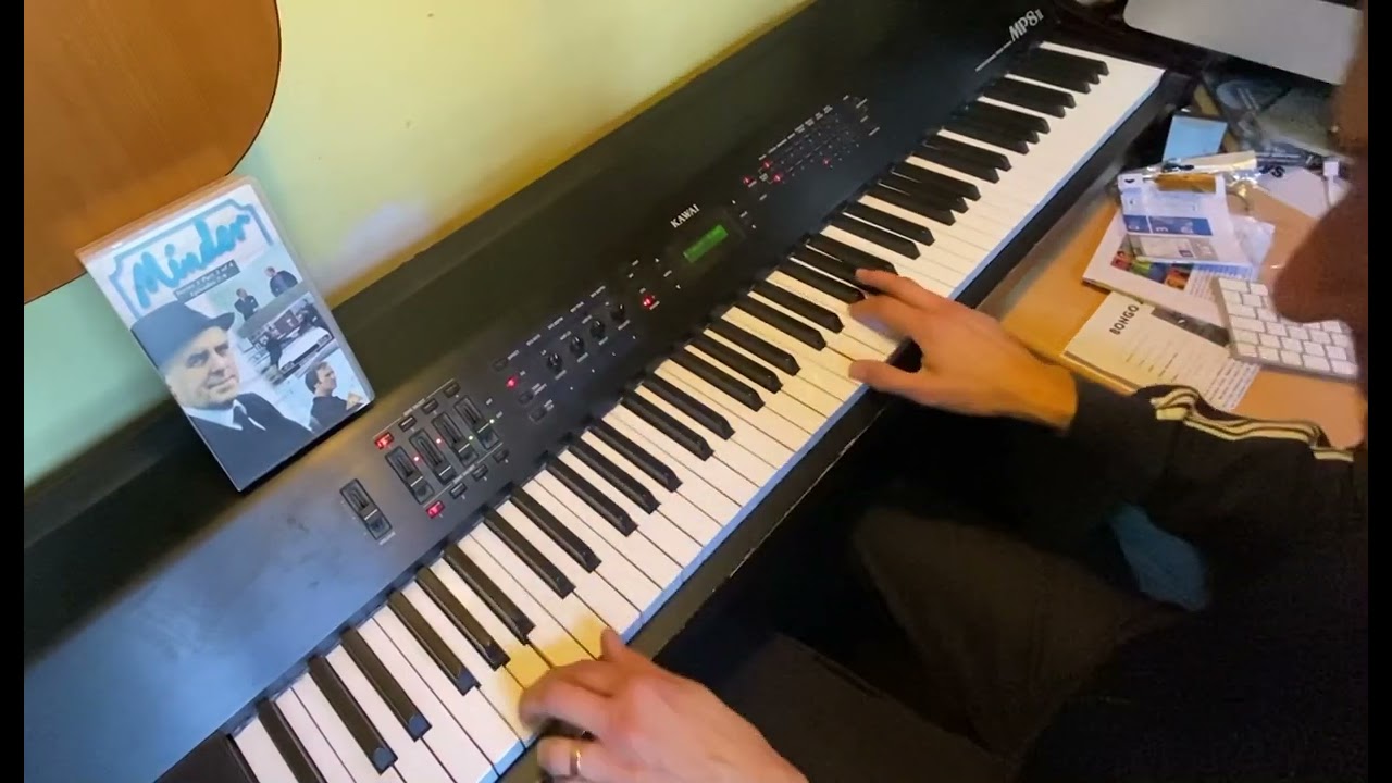 The Sweeney and Minder medley, arranged for solo piano